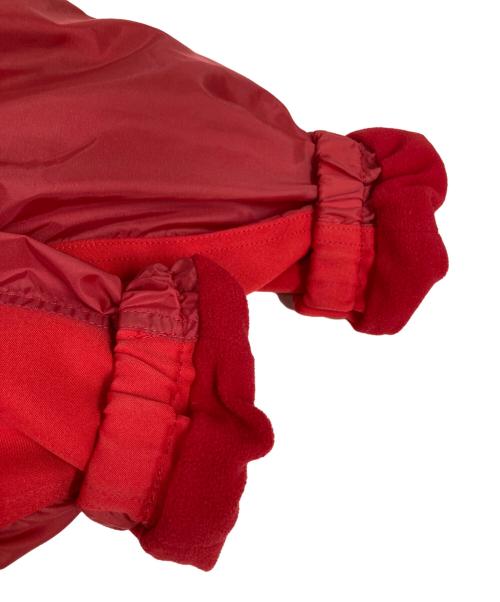 GANRYU（ガンリュウ）GANRYU (ガンリュウ) エステルクロス×ナイロンタフタ ダブルライダースジャケット レッド サイズ:Ｌの古着・服飾アイテム