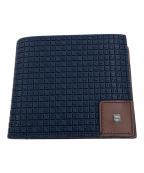 serapianセラピアン）の古着「コインポケット付き二つ折り財布」｜ネイビー