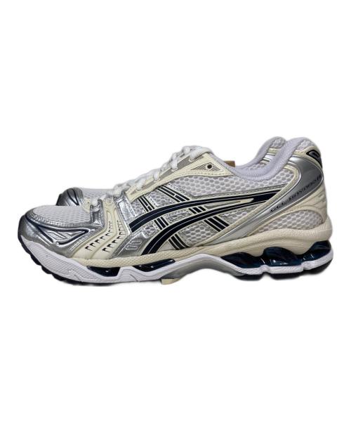 asics（アシックス）asics (アシックス) GEL-KAYANO 14 ホワイト サイズ:24.5cm 未使用品の古着・服飾アイテム