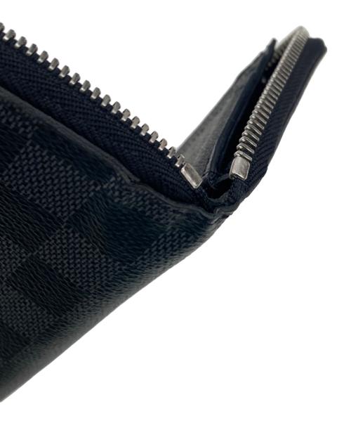 LOUIS VUITTON（ルイ ヴィトン）LOUIS VUITTON (ルイ ヴィトン) ジッピーウォレット・ヴェルティカル ブラックの古着・服飾アイテム