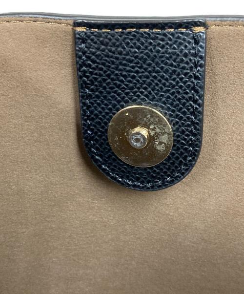 FURLA（フルラ）FURLA (フルラ) ミネルヴァ トートバッグ ブラック×ベージュの古着・服飾アイテム