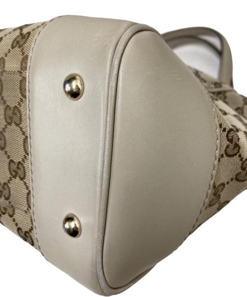 GUCCI（グッチ）GUCCI (グッチ) メイフェア シェリーライン トートバッグ ベージュの古着・服飾アイテム