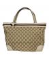 GUCCI（グッチ）の古着「メイフェア シェリーライン トートバッグ」｜ベージュ