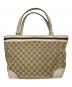 GUCCI (グッチ) メイフェア シェリーライン トートバッグ ベージュ：27000円