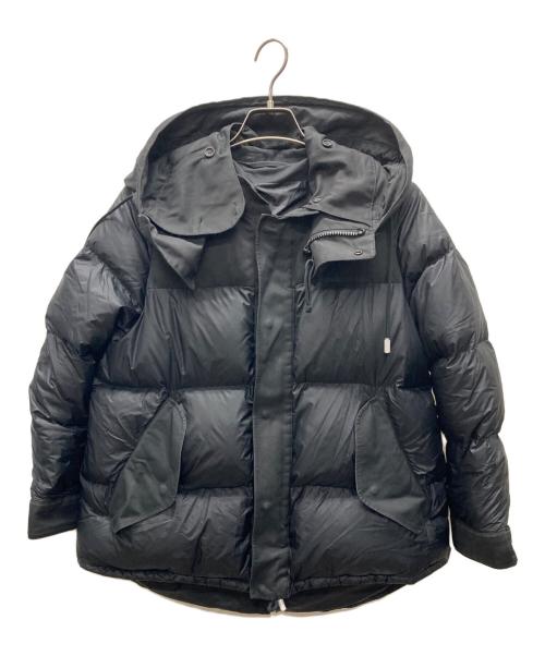 THE RERACS（ザ リラクス）THE RERACS (ザ リラクス) ダウンジャケット ブラック サイズ:Ⅿの古着・服飾アイテム
