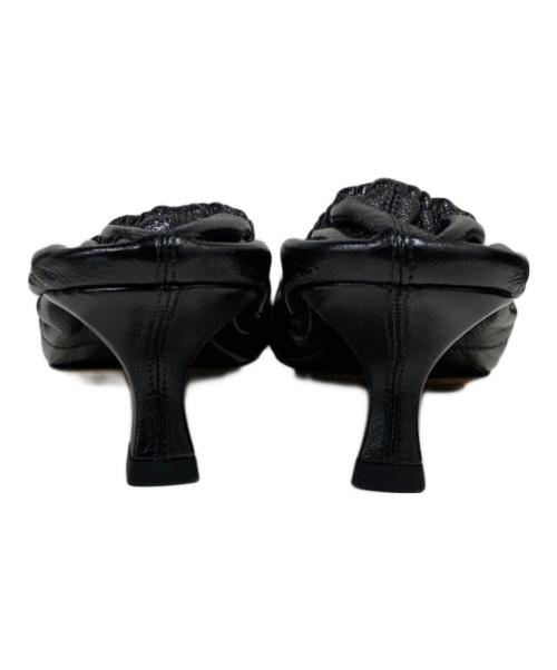 BOTTEGA VENETA（ボッテガベネタ）BOTTEGA VENETA (ボッテガベネタ) BVマダム スクエアトゥ ルイヒール パンプス ブラック サイズ:39 未使用品の古着・服飾アイテム