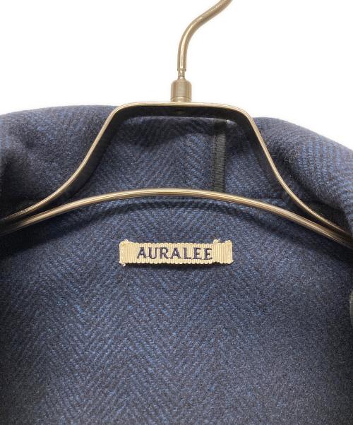 AURALEE（オーラリー）AURALEE (オーラリー) ダッフルコート ネイビーの古着・服飾アイテム