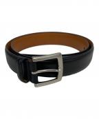 K.T.LEWISTONケーティールイストン）の古着「レザーベルト」｜ブラック