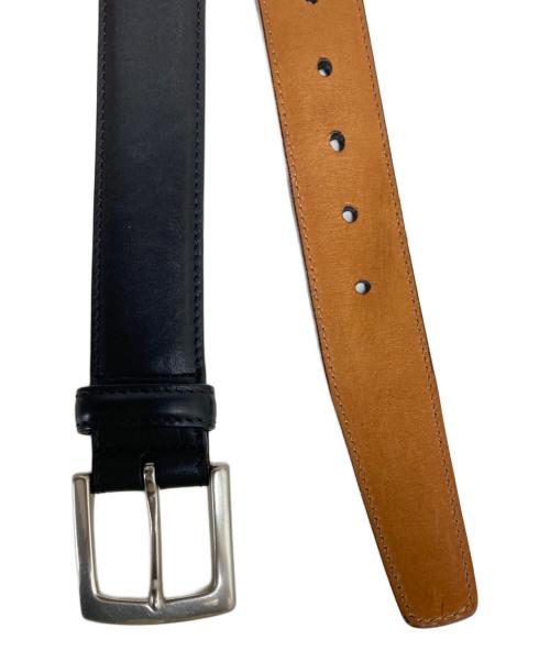 K.T.LEWISTON（ケーティールイストン）K.T.LEWISTON (ケーティールイストン) レザーベルト ブラックの古着・服飾アイテム