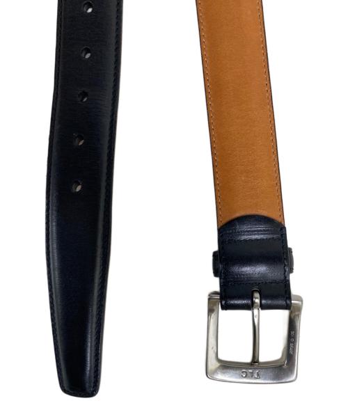K.T.LEWISTON（ケーティールイストン）K.T.LEWISTON (ケーティールイストン) レザーベルト ブラックの古着・服飾アイテム