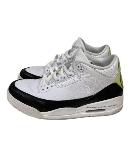 NIKE（ナイキ）NIKE (ナイキ) FRAGMENTS (フラグメント) スニーカー ホワイト サイズ:US9.5の古着・服飾アイテム