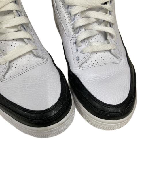 NIKE（ナイキ）NIKE (ナイキ) FRAGMENTS (フラグメント) スニーカー ホワイト サイズ:US9.5の古着・服飾アイテム