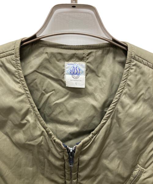 POST O'ALLS（ポストオーバーオールズ）POST O'ALLS (ポストオーバーオールズ) ノースウェストベスト グリーン サイズ:Ｓの古着・服飾アイテム