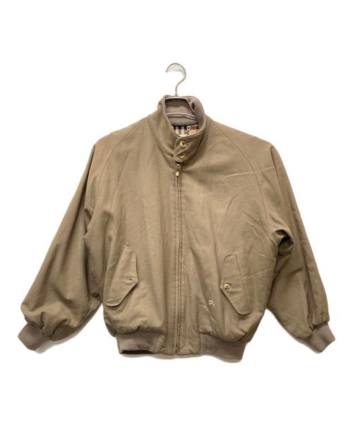 Burberry's（バーバリー）Burberry's (バーバリーズ) ヴィンテージノヴァチェックウールジップブルゾン ベージュ サイズ:Mの古着・服飾アイテム