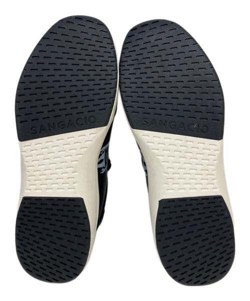 Sangacio（サンガッチョ）Sangacio (サンガッチョ) Brandalised (ブランダライズド) コラボローカットスニーカー ブラック サイズ:US8の古着・服飾アイテム