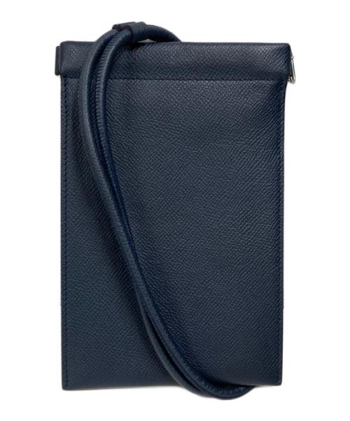 Maison Margiela（メゾンマルジェラ）Maison Margiela (メゾンマルジェラ) ショルダーフォンケース ネイビーの古着・服飾アイテム