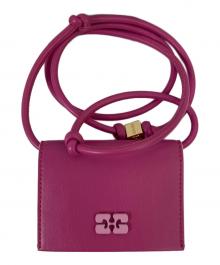 GANNI（ガニー）の古着「Bou Wallet On Strap」｜ピンク