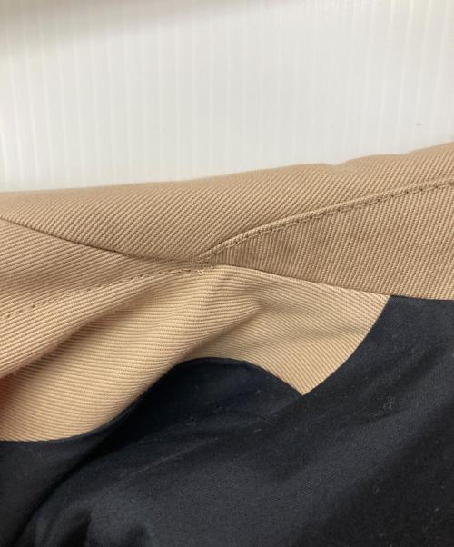 HARUNOBUMURATA（ハルノブ ムラタ）HARUNOBUMURATA (ハルノブ ムラタ) 21AWコットンギャバジンロングコート ベージュ サイズ:36の古着・服飾アイテム