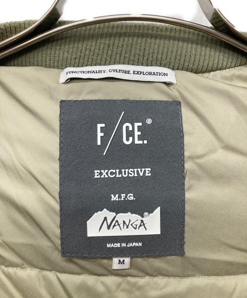 NANGA（ナンガ）NANGA (ナンガ) F/CE. (エフシーイー) MINIMAL DOWN JACKET グリーン サイズ:Ｍの古着・服飾アイテム