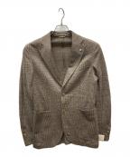 L.B.M.1911エルビーエム1911）の古着「千鳥柄テーラードジャケット」｜ベージュ
