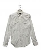 RRLダブルアールエル）の古着「ウエスタンシャツ」｜ホワイト