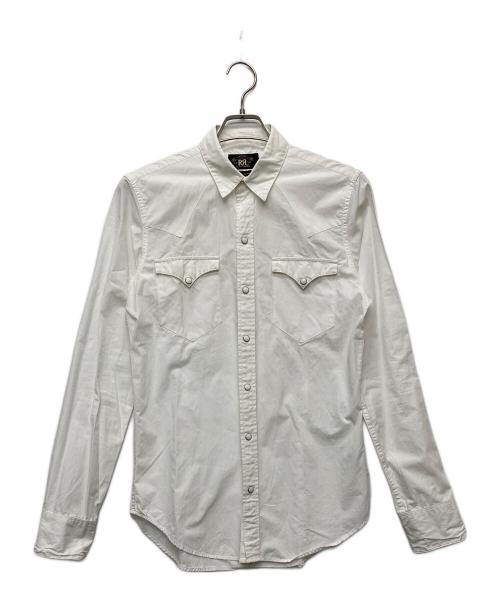 RRL（ダブルアールエル）RRL (ダブルアールエル) ウエスタンシャツ ホワイト サイズ:Sの古着・服飾アイテム
