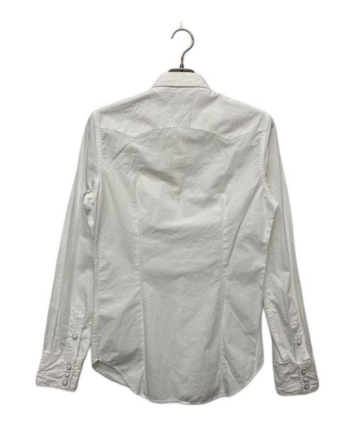 RRL（ダブルアールエル）RRL (ダブルアールエル) ウエスタンシャツ ホワイト サイズ:Sの古着・服飾アイテム