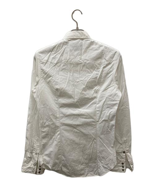 RRL（ダブルアールエル）RRL (ダブルアールエル) ウエスタンシャツ ホワイト サイズ:Sの古着・服飾アイテム