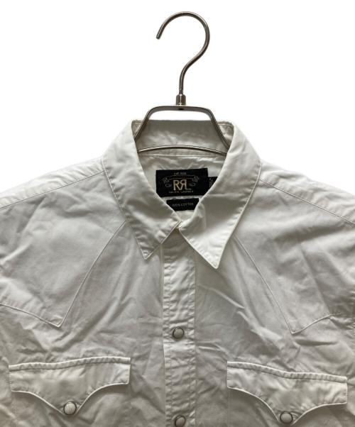 RRL（ダブルアールエル）RRL (ダブルアールエル) ウエスタンシャツ ホワイト サイズ:Sの古着・服飾アイテム