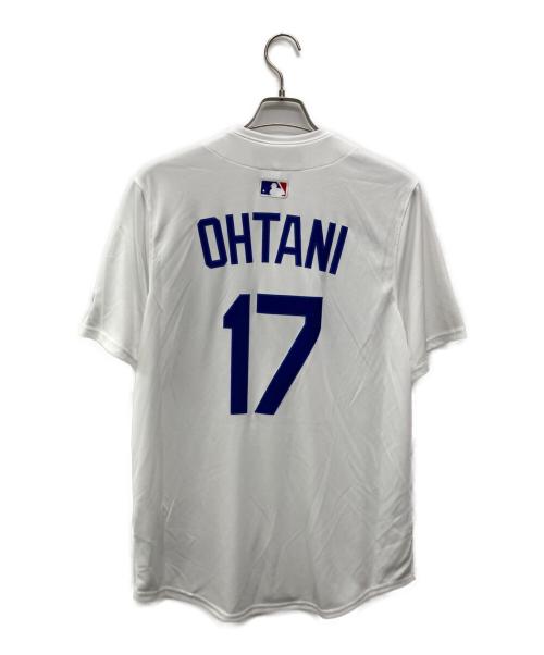 NIKE（ナイキ）NIKE (ナイキ) ロサンゼルス・ドジャース ユニフォーム 大谷翔平【17】/LM25-LDHO ホワイト サイズ:Ｍの古着・服飾アイテム