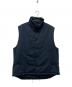 ATON（エイトン）の古着「中綿ベスト」｜ネイビー