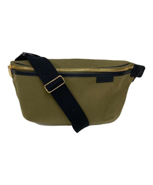 L/UNIFORM（リュニフォーム）L/UNIFORM (リュニフォーム) バナナバッグ グリーンの古着・服飾アイテム