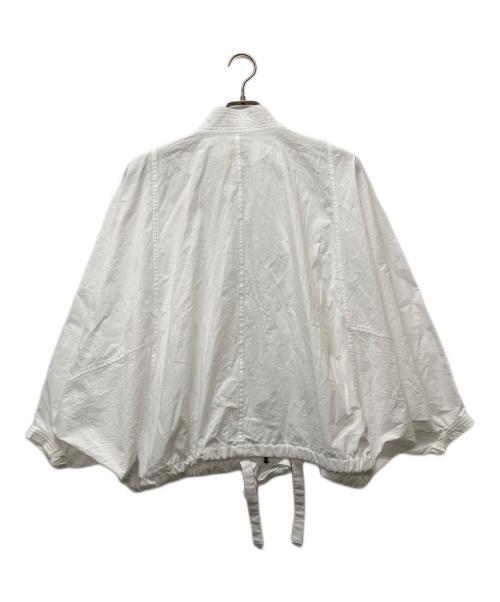 HER.（ハー）HER. (ハー) コットンドルマンブルゾン ホワイト サイズ:FREE 未使用品の古着・服飾アイテム