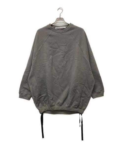 COGTHEBIGSMOKE（コグザビッグスモーク）COGTHEBIGSMOKE (コグザビッグスモーク) ALICE SWEATSHIRT グレー サイズ:1の古着・服飾アイテム