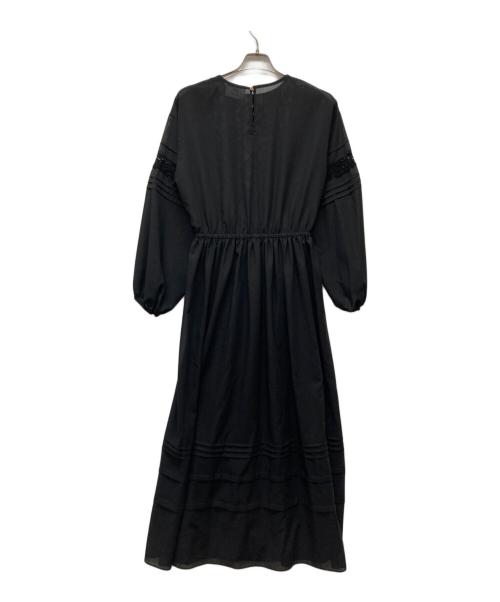 1er Arrondissement（プルミエ アロンディスモン）1er Arrondissement (プルミエ アロンディスモン) ボイル×レースワンピース ブラック サイズ:Ｍの古着・服飾アイテム