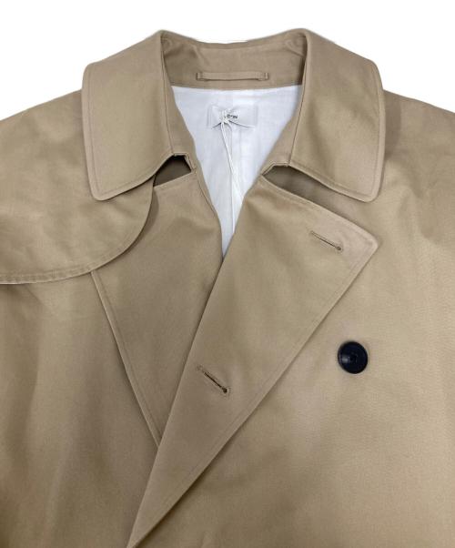 ATON（エイトン）ATON (エイトン) オーバーサイズトレンチコート ベージュ サイズ:2の古着・服飾アイテム