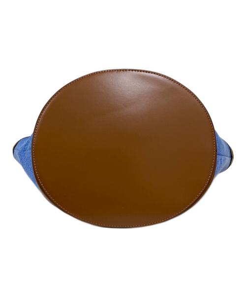 MARNI（マルニ）MARNI (マルニ) Denim Bucket Bag ブラウンブルー 未使用品の古着・服飾アイテム