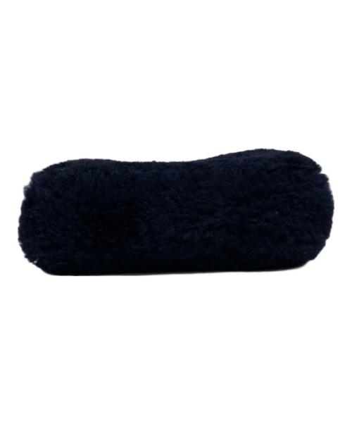 ANYA HINDMARCH（アニヤ・ハインドマーチ）ANYA HINDMARCH (アニヤハインドマーチ) Cross Body Eyes in Shearling ネイビーの古着・服飾アイテム