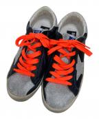 GOLDEN GOOSEゴールデングース）の古着「SUPER STAR ローカットスニーカー」｜ブラック