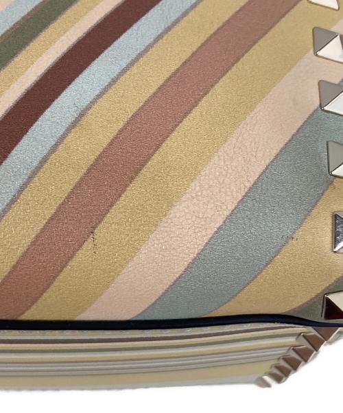 VALENTINO（ヴァレンティノ）VALENTINO (ヴァレンティノ) ロックスタッズ2WAYバッグ イエローの古着・服飾アイテム