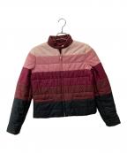 MIU MIUミュウミュウ）の古着「グラデーション中綿ジャケット」｜ピンク