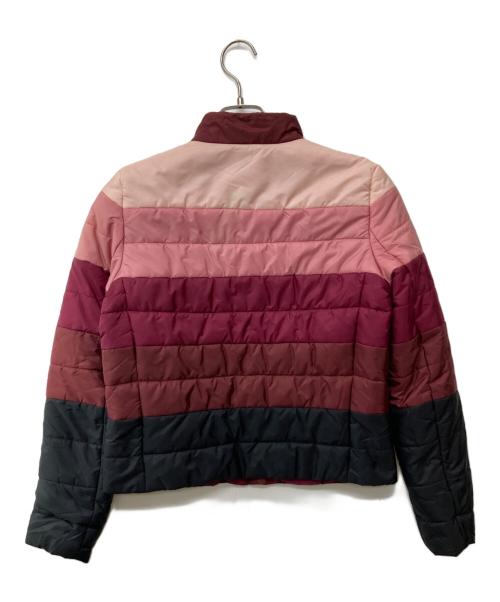 MIU MIU（ミュウミュウ）MIU MIU (ミュウミュウ) グラデーション中綿ジャケット ピンク サイズ:40の古着・服飾アイテム