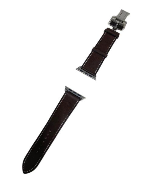 HERMES（エルメス）HERMES (エルメス) エベンヌ ディプロイアントバックル ブラウンの古着・服飾アイテム