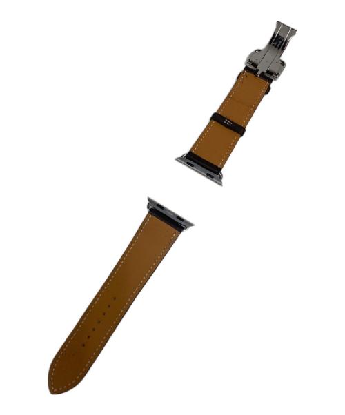 HERMES（エルメス）HERMES (エルメス) エベンヌ ディプロイアントバックル ブラウンの古着・服飾アイテム