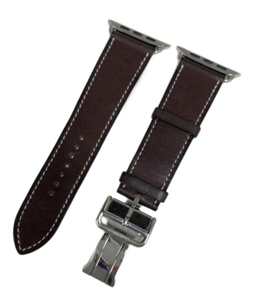 HERMES（エルメス）HERMES (エルメス) エベンヌ ディプロイアントバックル ブラウンの古着・服飾アイテム