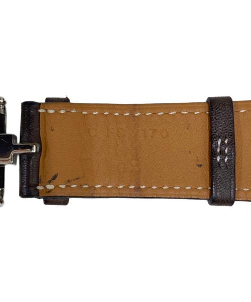 HERMES（エルメス）HERMES (エルメス) エベンヌ ディプロイアントバックル ブラウンの古着・服飾アイテム