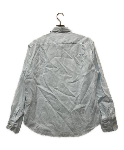 Ron Herman（ロンハーマン）Ron Herman (ロンハーマン) フレンチリネン キャンバスシャツ ブルー サイズ:Ｍの古着・服飾アイテム