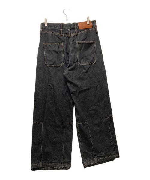 PARANOID（パラノイド）PARANOID (パラノイド) Two Zips Straight Wide Denim インディゴ サイズ:Mの古着・服飾アイテム