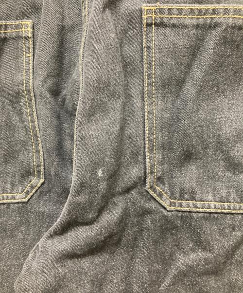 PARANOID（パラノイド）PARANOID (パラノイド) Two Zips Straight Wide Denim インディゴ サイズ:Mの古着・服飾アイテム