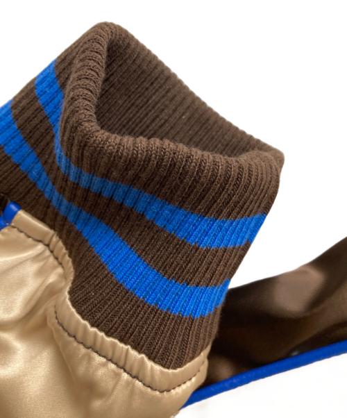 PARANOID（パラノイド）PARANOID (パラノイド) Satin Rib Jacket ブラウン サイズ:Mの古着・服飾アイテム